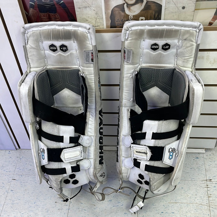 Used Vaughn Velocity VE8 28+2 Goal Pads