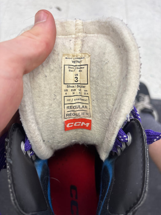 Used CCM JetSpeed FT680 Size 3.0D Skates