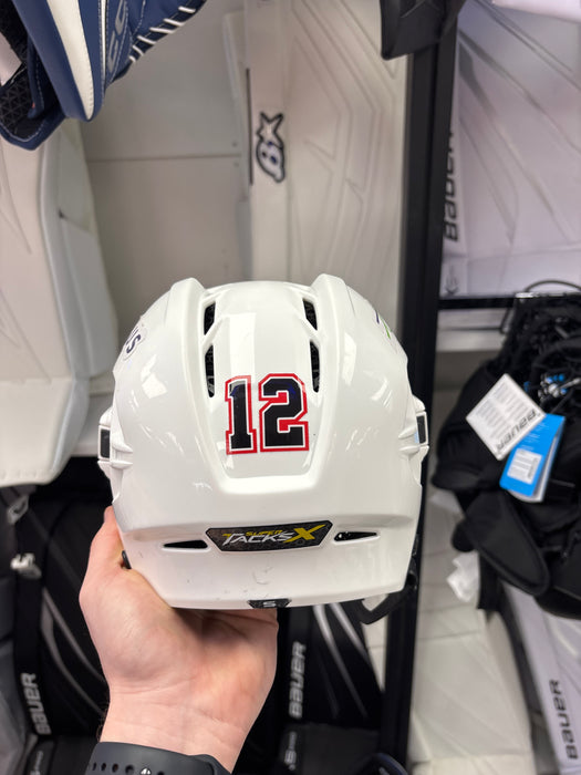 Used CCM Tacks X Senior Small Pro Stock Helmet