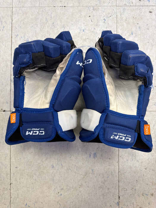 Toronto Maples Leafs Pro Stock CCM 14” Gloves - Solow