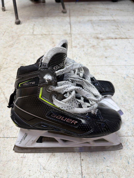 Used Bauer Elite Size 3.5D Goal Skates