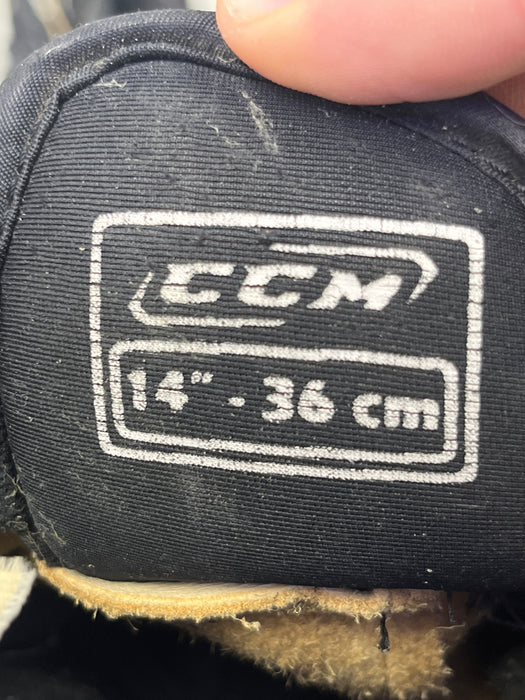 Used CCM 4R Pro 14" Gloves
