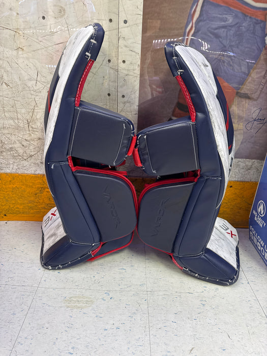 Used Bauer Vapor 3X Intermediate Extra Small Goalie Leg Pads