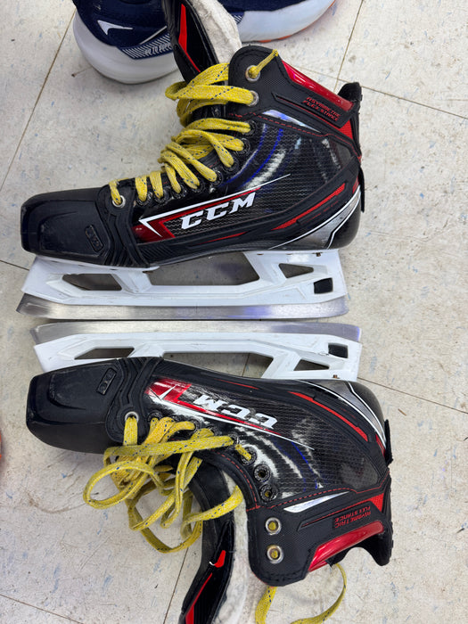Used CCM JetSpeed FT2 Goalie Skates 10.0D