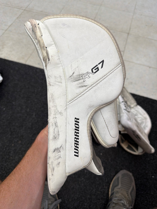 Used Warrior Ritual G7 Junior Catcher and Blocker Set