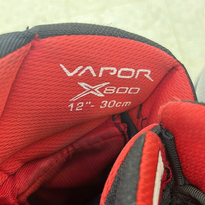 Used Bauer Vapor X800 12” Player Gloves