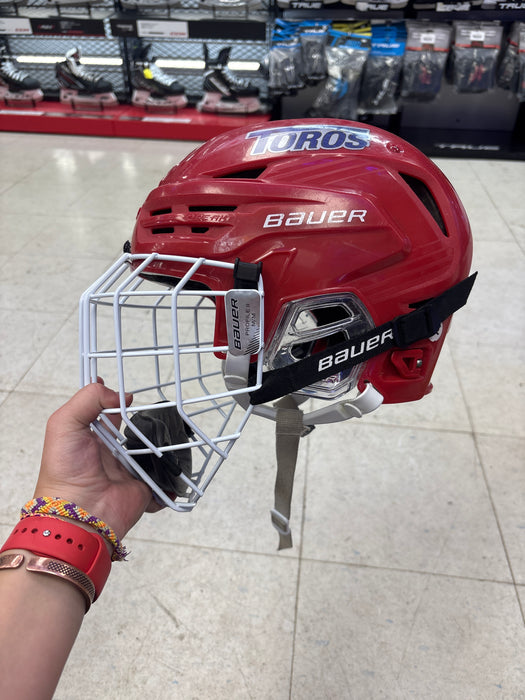 Used Bauer Re-act 85 Senior Medium Helmet CERTIFIED