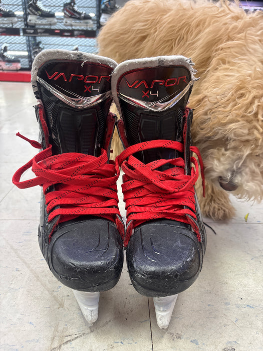 Used Bauer Vapor X4 Size 6.0 Fit 1 Intermediate Skates