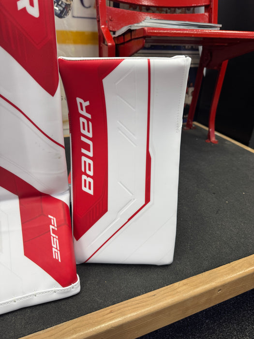 Bauer Supreme FUSE Goalie Set Senior Medium - Leg Pads, Catcher, Blocker