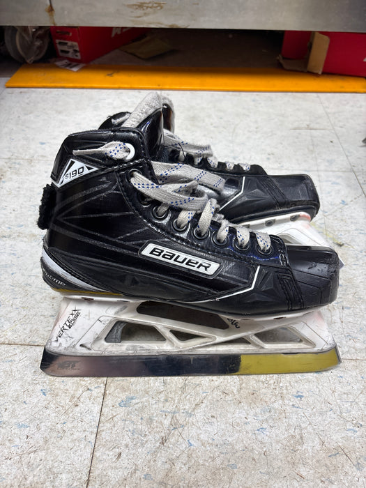 Used Bauer Supreme S190 Size 3.5D Goal Skates