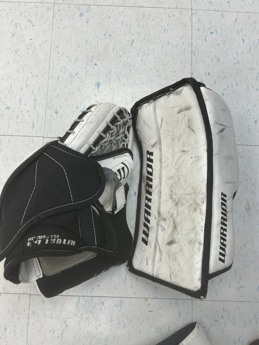 Used Warrior Ritual G3 Junior Catcher and Blocker Set