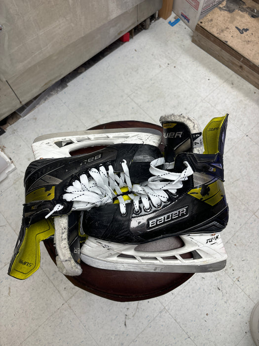 Used Bauer Supreme 3s Size 7.0 Fit 2 Senior Skates