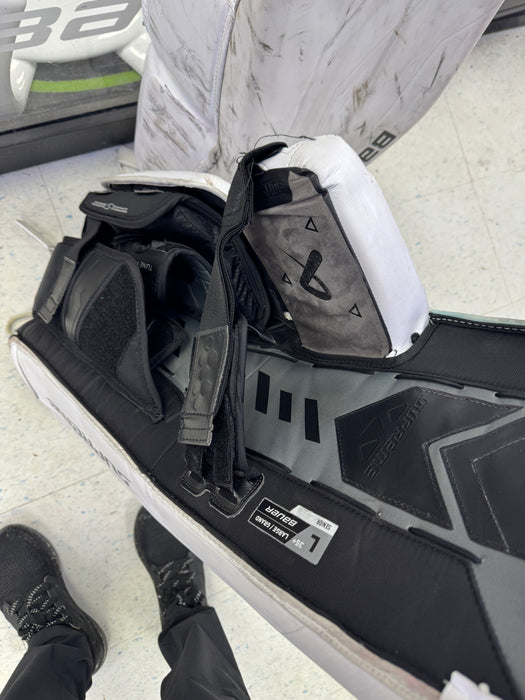 Used Bauer Shadow Leg Pads Senior Large 35”