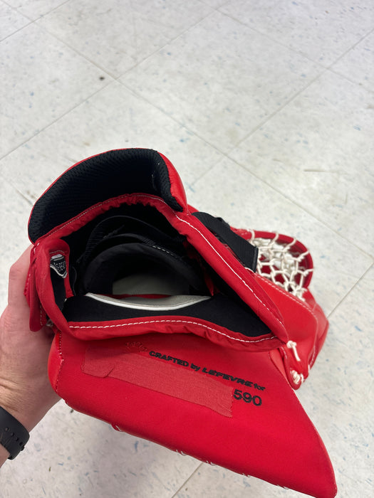 Used True L20.2 Senior Catcher and Blocker Set