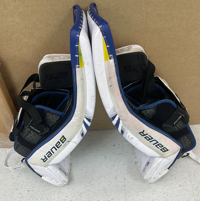Used Bauer Supreme S29 32+1 Goal Pads