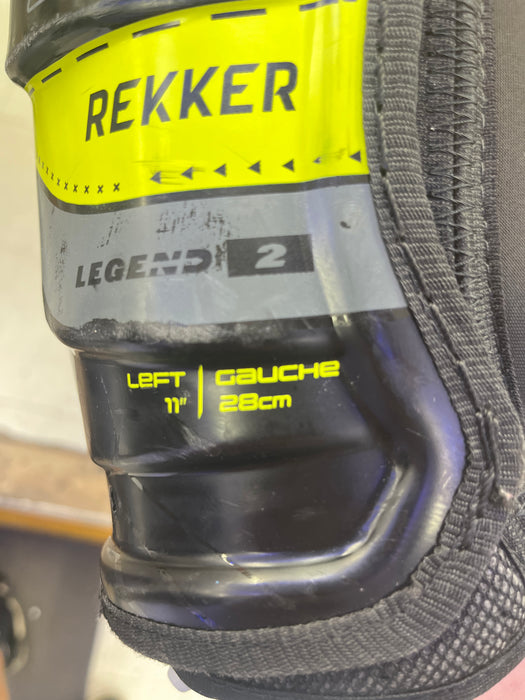 Used Sherwood Rekker 11" Shin Pads