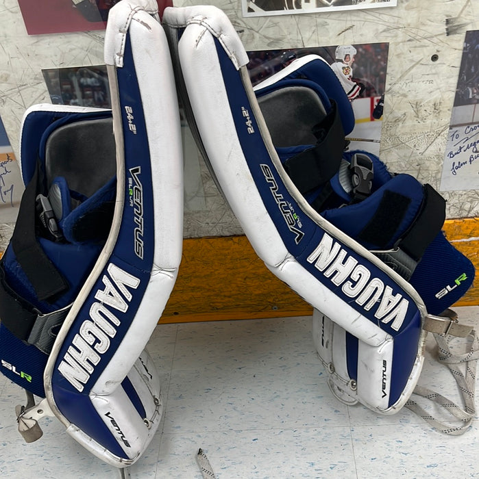 Used Vaughn Ventus Junior Goal Pads 24+2”