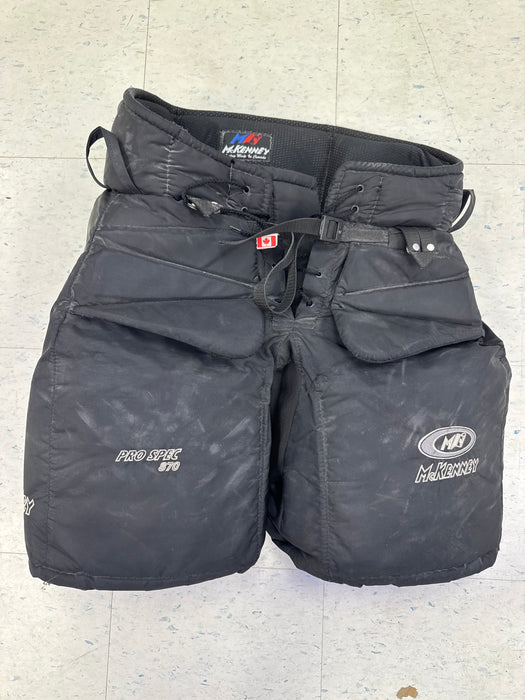 Used McKenney Pro Spec 870 Senior Medium Goalie Pants