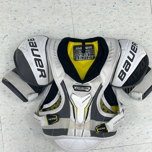 Used Bauer Supreme S170 Shoulder Pads JR Large