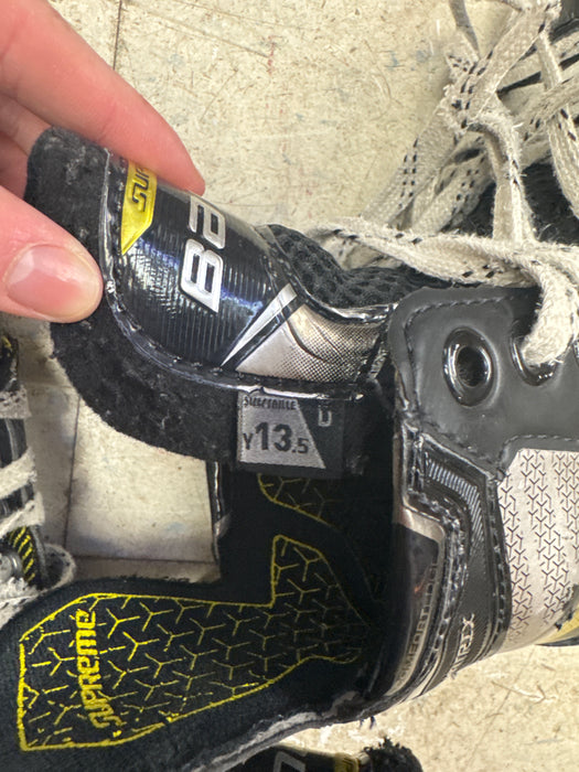 Used Bauer Supreme Matrix Skates Youth 13.5D