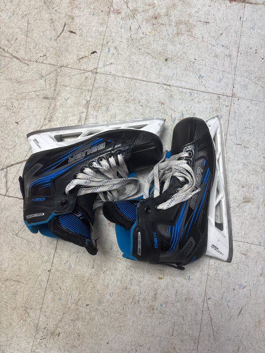 Used Bauer GSX Goalie Skates Size 7.0 D