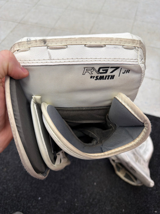 Used Warrior Ritual G7 Junior Catcher and Blocker Set
