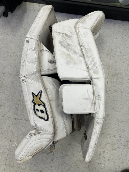 Used Brian’s GNETIK Pro Senior Goal Pads 35+1”
