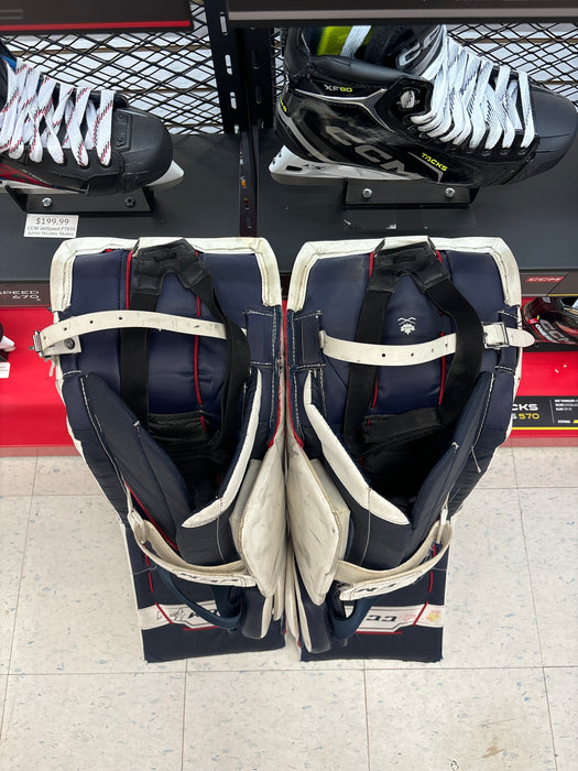 Used CCM Axis 1.5 Junior 30+1” Goal Pads