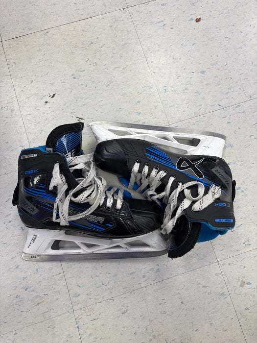 Used Bauer GSX Size 7.0D Senior Goal Skates