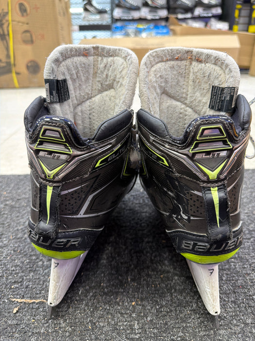 Used Bauer Elite Size 7.0 Fit 1 Goal Skates
