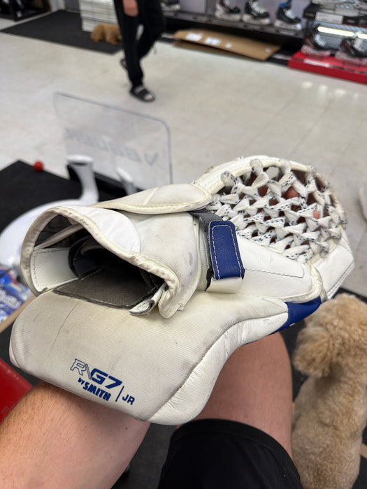 Used Warrior Ritual G7 Junior Catcher and Blocker Set