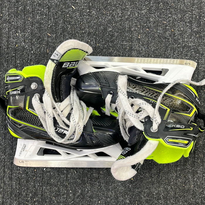 Used Bauer GSX Size 1.5 Goal Skates