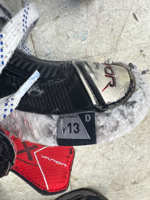 Used Bauer Vapor X5Pro Skates Youth 13.5D