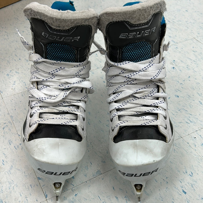 Used Bauer Reactor 7000 Goal Skates 8D