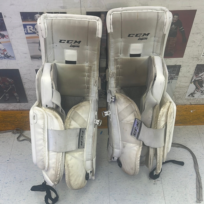 Used CCM Premier 34+2 Goal Pads