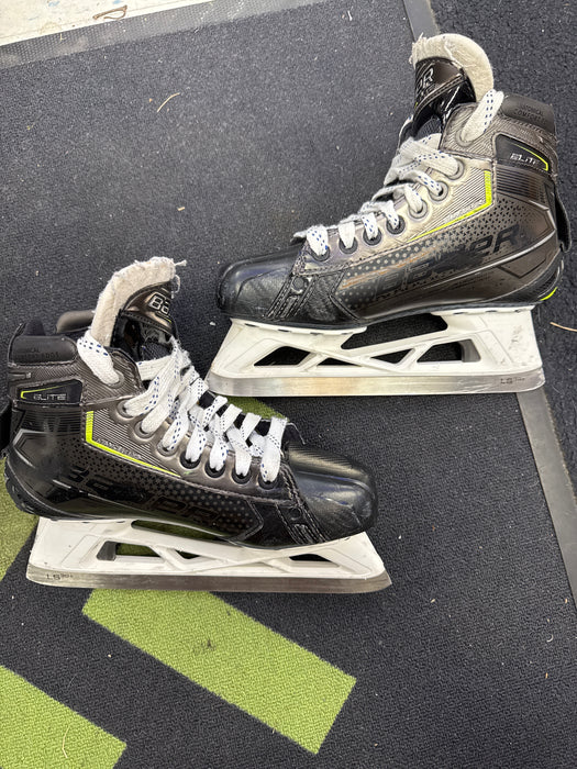 Used Bauer Elite 5 Fit2 Goalie Skates