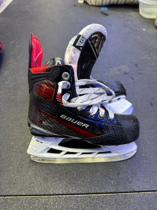 Used Bauer Vapor X5 Pro Skates 12.5 Youth