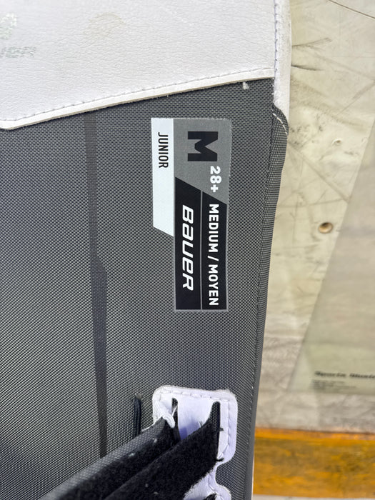 Used Bauer GSX Junior Meduim Goalie Leg Pads