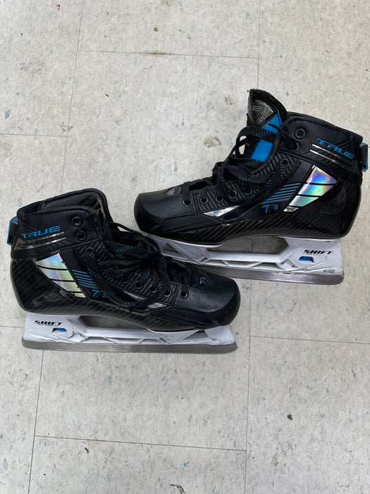 Used True TF9 9D Goalie Skate