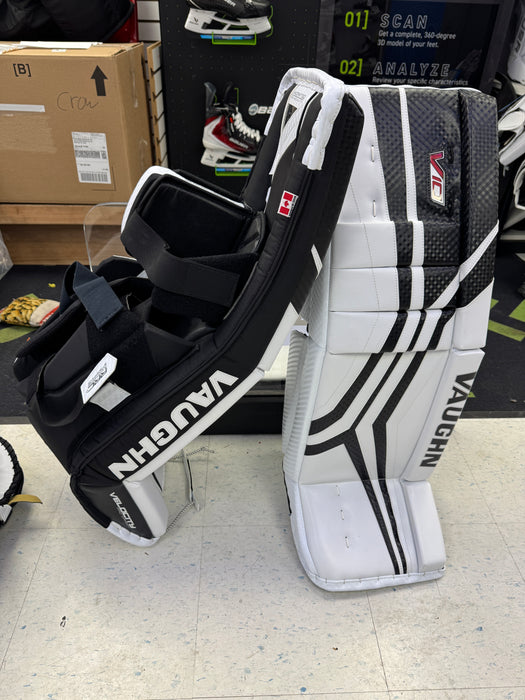 Vaugh Velocity V10 Pro Carbon Goalie Pad Set 34" + 2" Senior