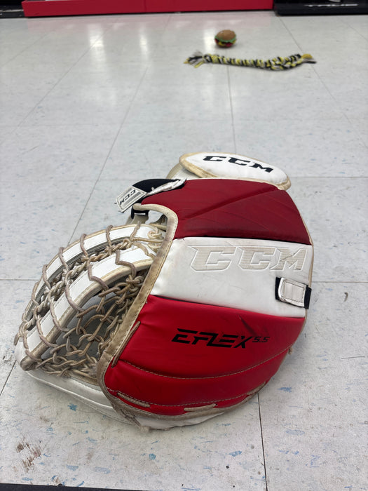Used CCM EFlex 5.5 Senior Catcher and Blocker