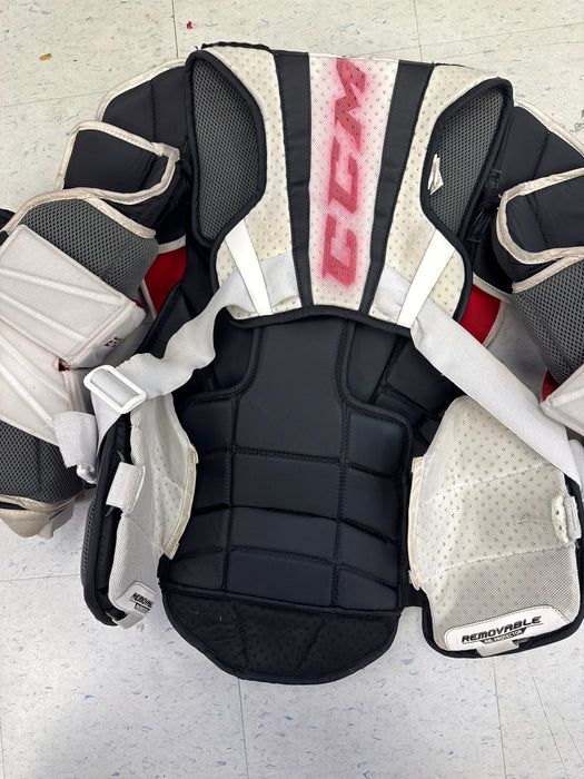 Used CCM Jetspeed Eflex5 Pro Senior Small Chest Protector