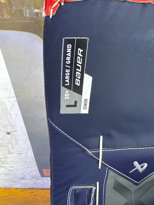 Used Bauer Vapor X5 Pro Senior Large 35+1” Goal Pads