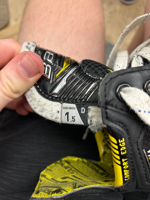 Used Bauer Supreme M4 Size 1.5 D Skates