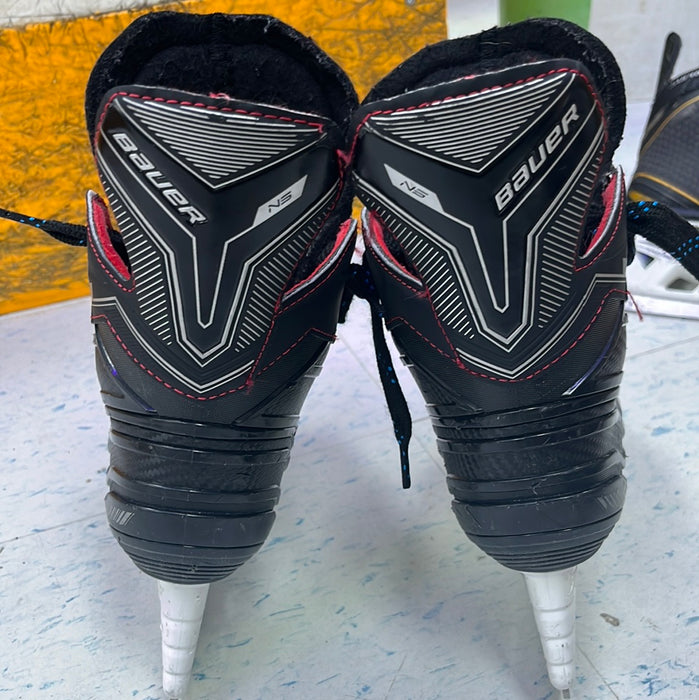 Used Bauer NS Size 1 Player Skates