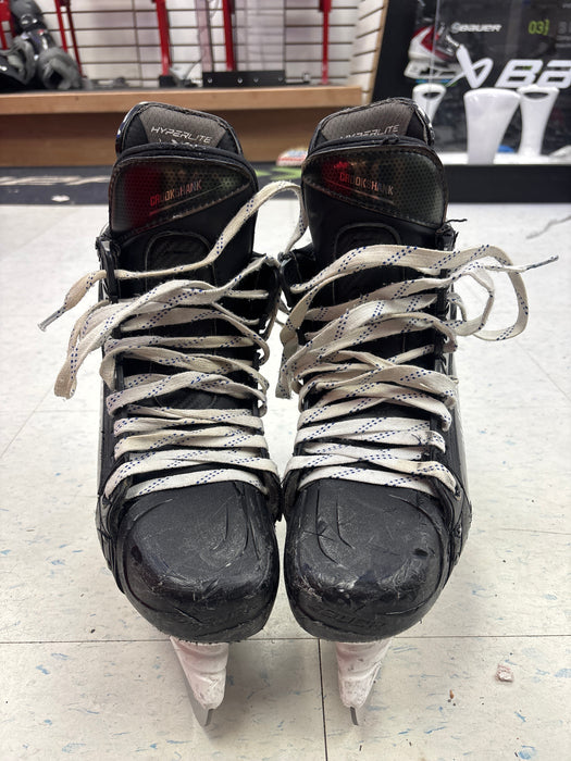 Used Bauer Vapor Hyperlite AHL Pro Stock Skates Size 7.5