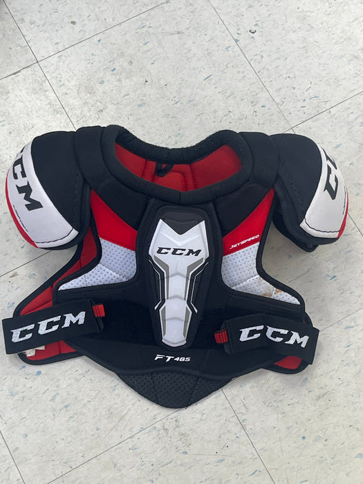 Used CCM JetSpeed FT485 Senior Small Shoulder Pads