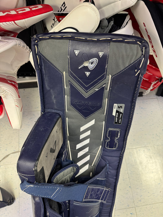 Used Bauer Supreme Shadow Leg Pads Senior Small