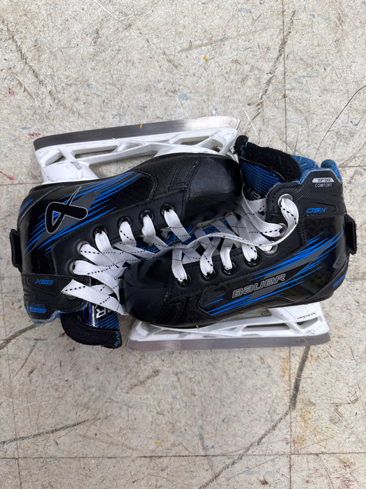 Used Bauer GSX Goalie Skates Youth 11.5D