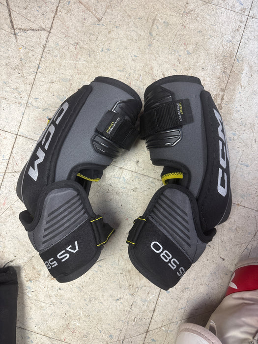 Used CCM Tacks AS 580 Elbow Pads Size Senior Small